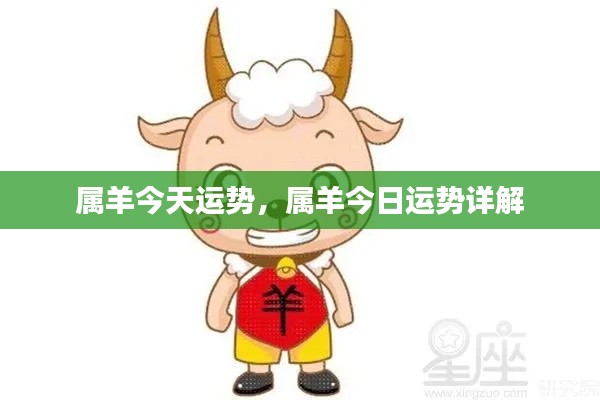 属羊今日运势详解,全面解析属羊人的今日运势与运势分析