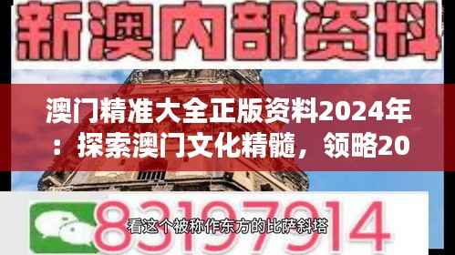 澳门精准大全正版资料2024年：探索澳门文化精髓，领略2024年独特魅力