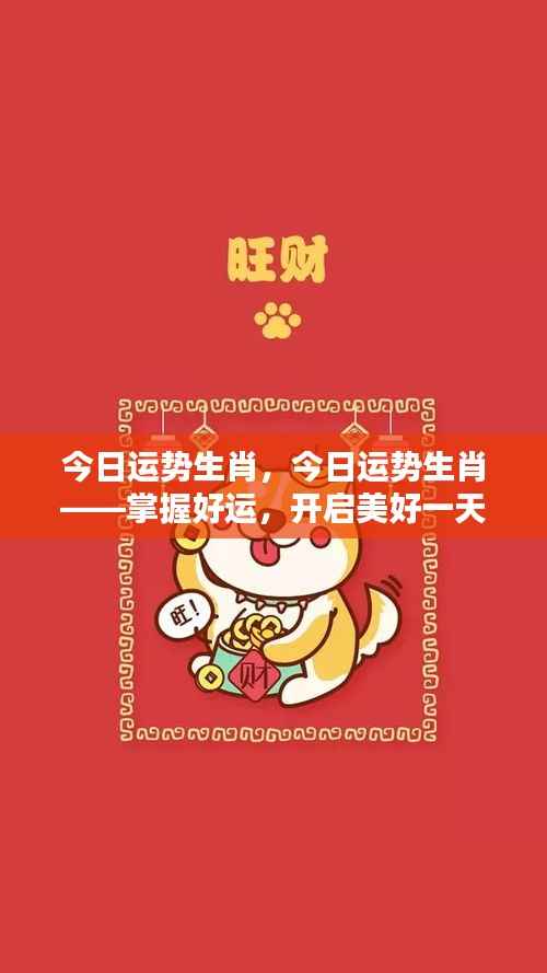 今日运势生肖揭秘,掌握好运,开启一天美好运势之旅