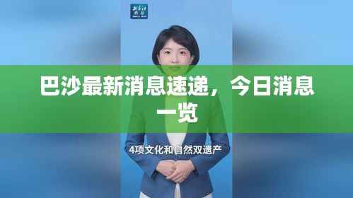 巴沙最新消息速递,今日消息一览